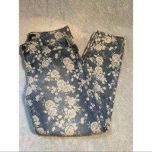 Floral Forever 21 Jeans